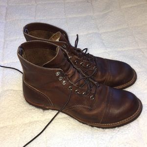 Red Wing Iron Ranger 8111 Amber Boot